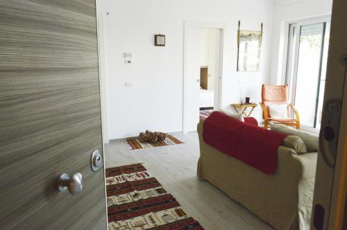 Postel nebo postele na pokoji v ubytování Bari Casa Vacanza 'AtticoRelax'