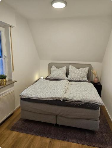 Postel nebo postele na pokoji v ubytování Ferienwohnung Olpe