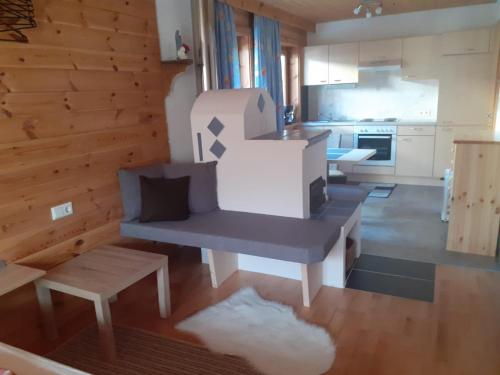 Kuchyň nebo kuchyňský kout v ubytování Appartement Claudia