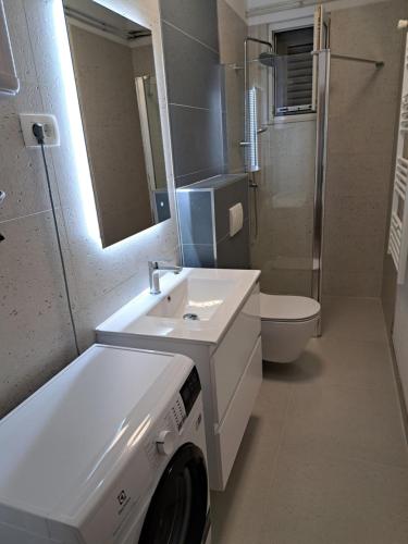 Koupelna v ubytování Apartman Martinovic