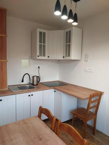 Dapur atau dapur kecil di Apartmán One To One