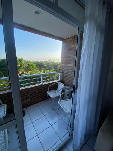 Μπαλκόνι ή βεράντα στο Flat Gran Solare Lençóis Barreirinhas