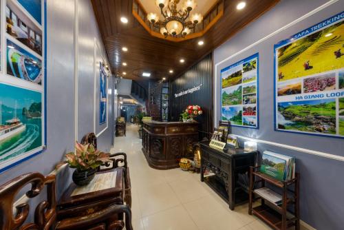 Zona de estar de Amanda Boutique Hotel & Travel