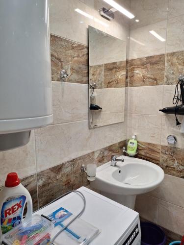 Koupelna v ubytování Apartment102 Green Paradise Primorsko