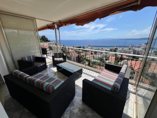 ApartHotel Riviera - TERRASSE DES AGAVES - Amazing Sea View Nice Côte d'Azur