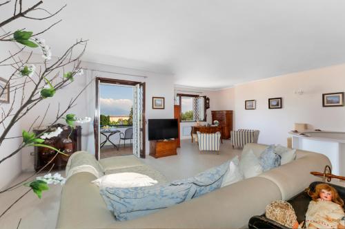 Posezení v ubytování Villa Amore seaview pool garden & SPA