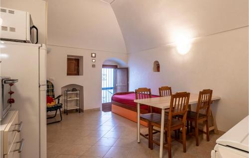 Katil atau katil-katil dalam bilik di Awesome Apartment In Peschici With Wifi