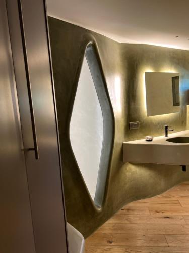 Koupelna v ubytování Casa Aurelia