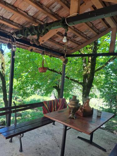 Zahrada ubytování Guest House Motsameta