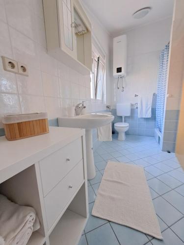 Koupelna v ubytování M&M Apartments