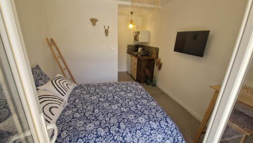 Chambre indépendante avec sdb, cuisine et terrasse