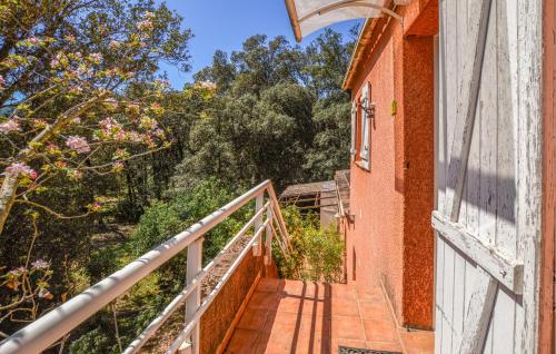 Balkón nebo terasa v ubytování Awesome Apartment In Afa With Wifi