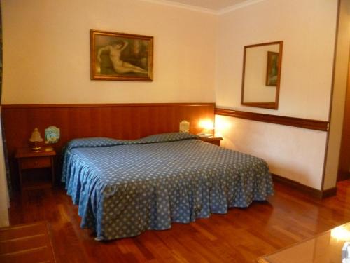 Postel nebo postele na pokoji v ubytování Hotel Minerva