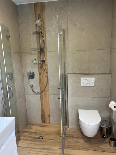 Ferienwohnung Celine tesisinde bir banyo