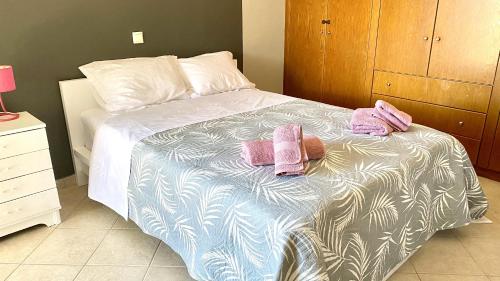 Postel nebo postele na pokoji v ubytování LenasApartment