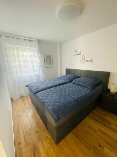 Ferienwohnung Celine tesisinde bir odada yatak veya yataklar