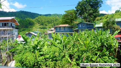 a group of houses in a small village at Baey Bōgan Homestay in Sagada