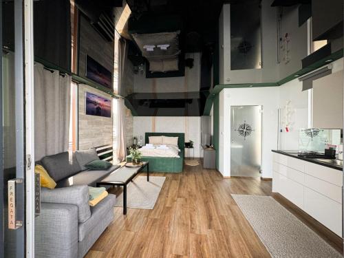 Nhà bếp/bếp nhỏ tại Domy Na Wodzie 3Miasto