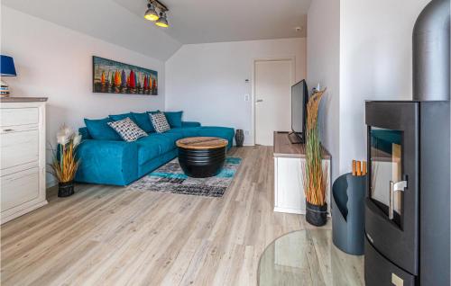 Χώρος καθιστικού στο Beautiful Apartment In Büsum With Sauna