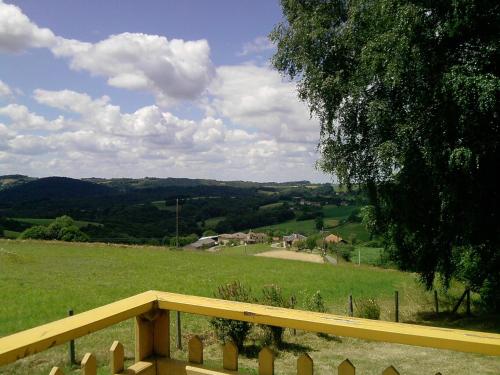 Chalet 3 chambres point de vue depuis la grande terrasse