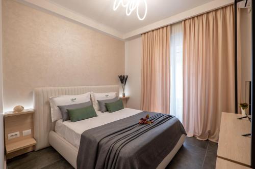 Postel nebo postele na pokoji v ubytování Villa Green Garden
