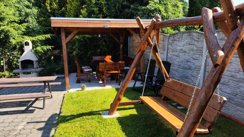 Herní místnost nebo prostor pro děti v ubytování Apartmány Růže