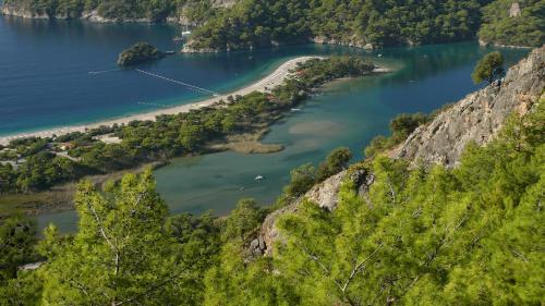 Paesaggio naturale nelle vicinanze del lodge