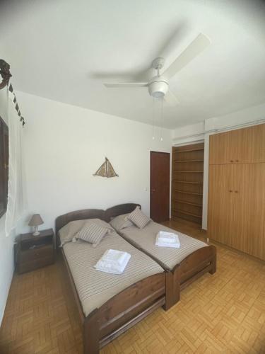 Katil atau katil-katil dalam bilik di Casa di Ricci Paros