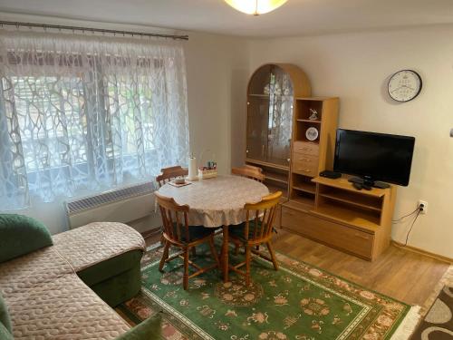 Un televizor și/sau centru de divertisment la Apartman Kasumovic Old Town, Top Location, New