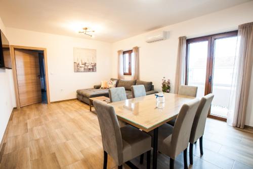 Posezení v ubytování LaPrivlaka Apartment