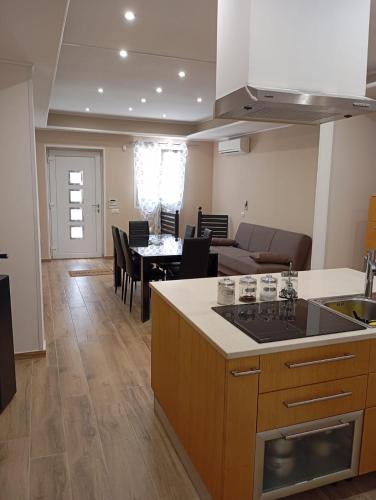 Dapur atau dapur kecil di Bed & Relax