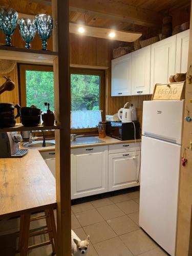 Dapur atau dapur kecil di Mirkówka