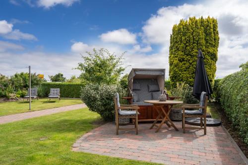 Zahrada ubytování Sylter Seestern Haus Matzen Hüs