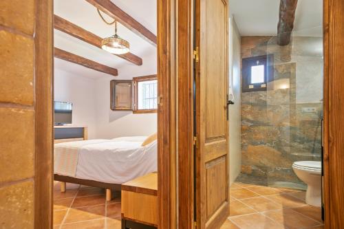 Koupelna v ubytování Casa Cuatro Vientos