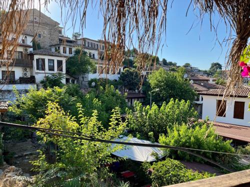 A garden outside Mystic Konak