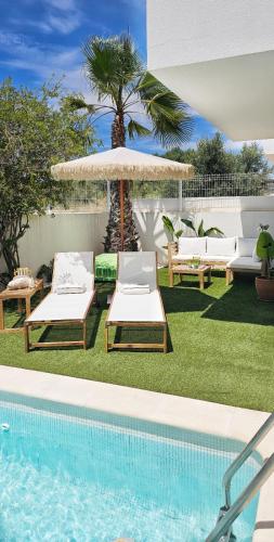 Tropical House in Cabanas and Conceição de Tavira