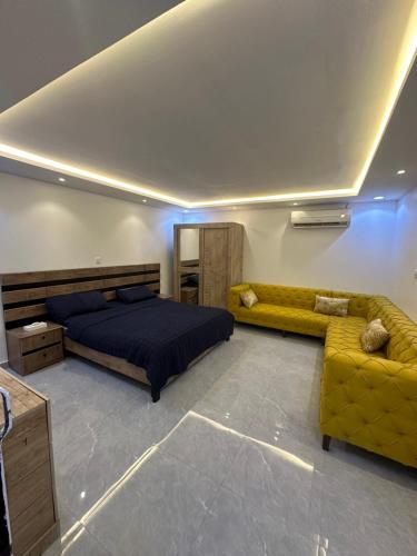 Prostor za sedenje u objektu شاليه هدى دورين والعاب مائيه