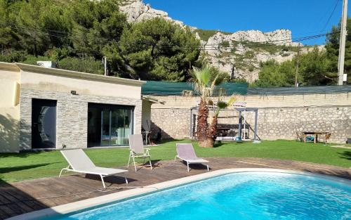 Villa avec Piscine Privée Parc des Calanques 15min Vélodrome