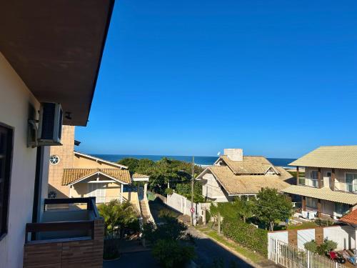 a view from the balcony of a house at Hotel & Pousada Bella Vista in Florianópolis