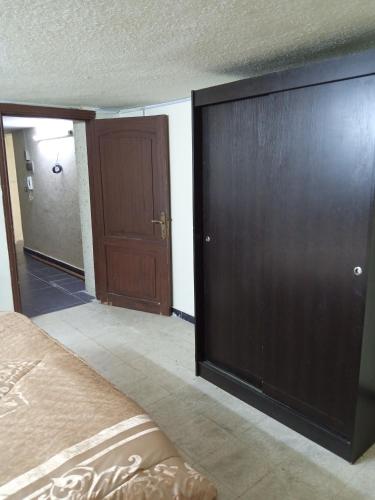 Postel nebo postele na pokoji v ubytování شقة الراحة و الهدوء economic comfortable flat
