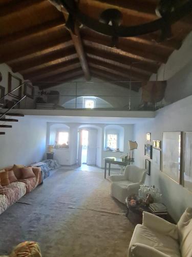 Posezení v ubytování Le Tre Isole