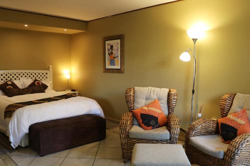 Ένα ή περισσότερα κρεβάτια σε δωμάτιο στο Lovely Concordia, rental unit with free parking