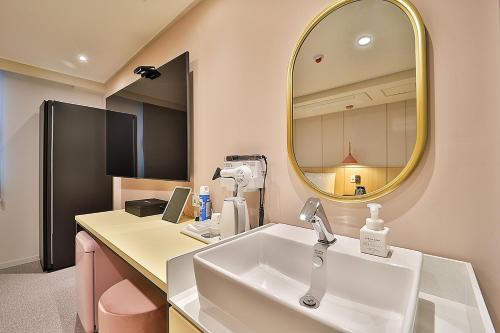 Koupelna v ubytování Rubato Hotel Ulsan Junggu