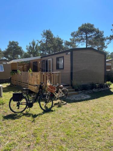 Mobil home climatisé très récent tout confort 6 personnes