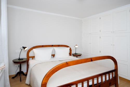 Cama o camas de una habitación en Sylter Seestern App Momme
