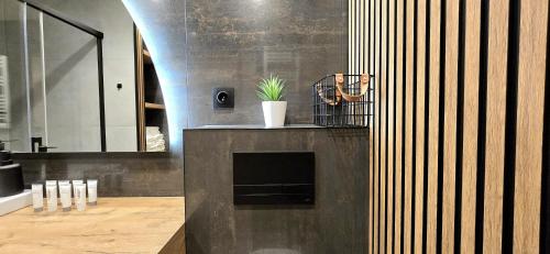 Ένα μπάνιο στο Apartament Joanna Jantar Resort by TriApart