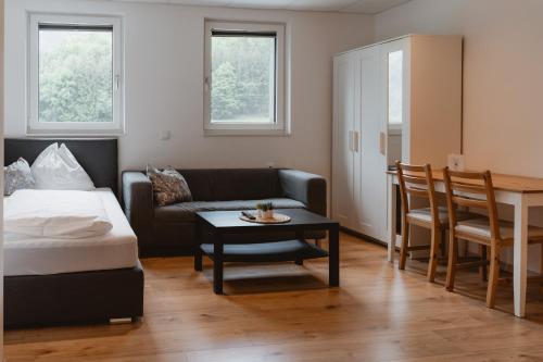 Posezení v ubytování Kalkalpen Apartments