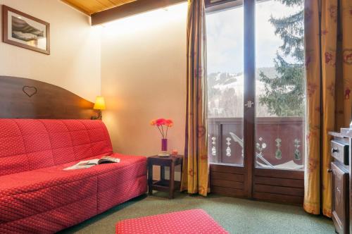 Χώρος καθιστικού στο Résidence Pierre & Vacances Le Mont d'Arbois