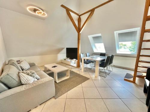 Χώρος καθιστικού στο GuestHouse Bielefeld - Brake