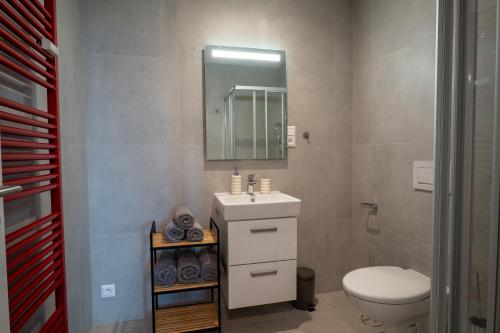 Ένα μπάνιο στο Apartmány Gočárova třída